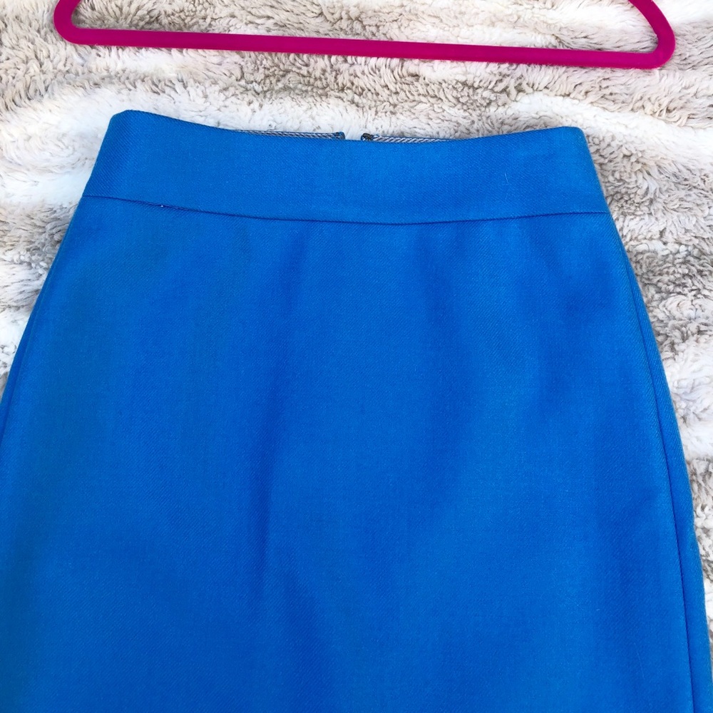 SOLD J. Crew No 2 Wool Pencil Skirt - Picture 4 of 8